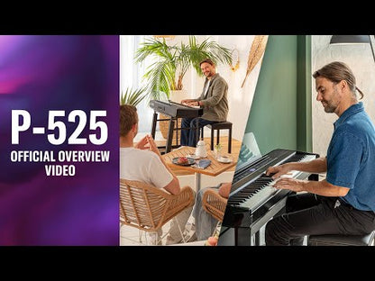 Yamaha P525 Digital Piano, Black