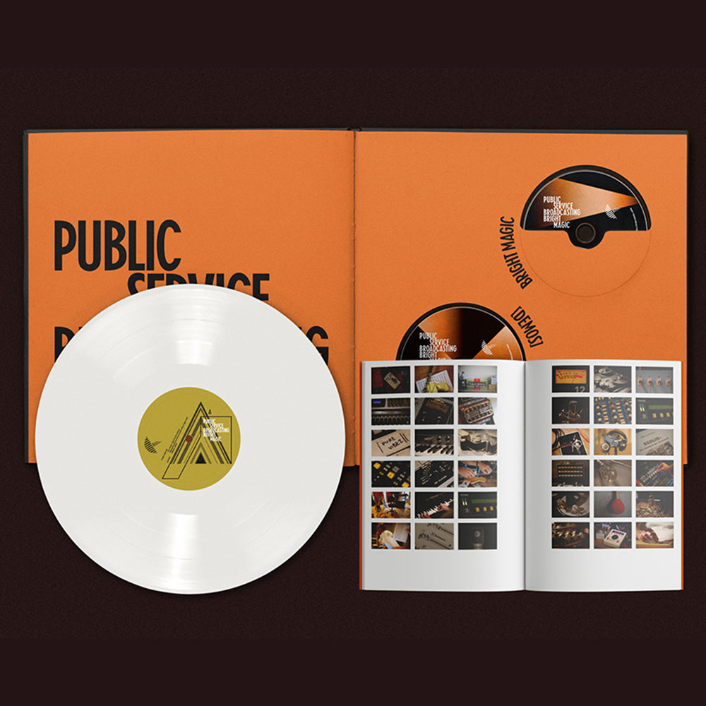 PUBLIC SERVICE BROADCASTING - Bright Magic - Indie Exclusive Box Set - 2CD + White Vinyl