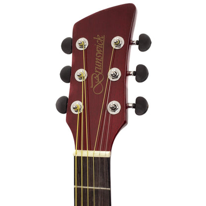 Brunswick Grand Auditorium Red Acoustic Guitar