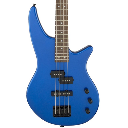 Jackson JS Series Spectra Bass JS2, Laurel Fingerboard, Metallic Blue