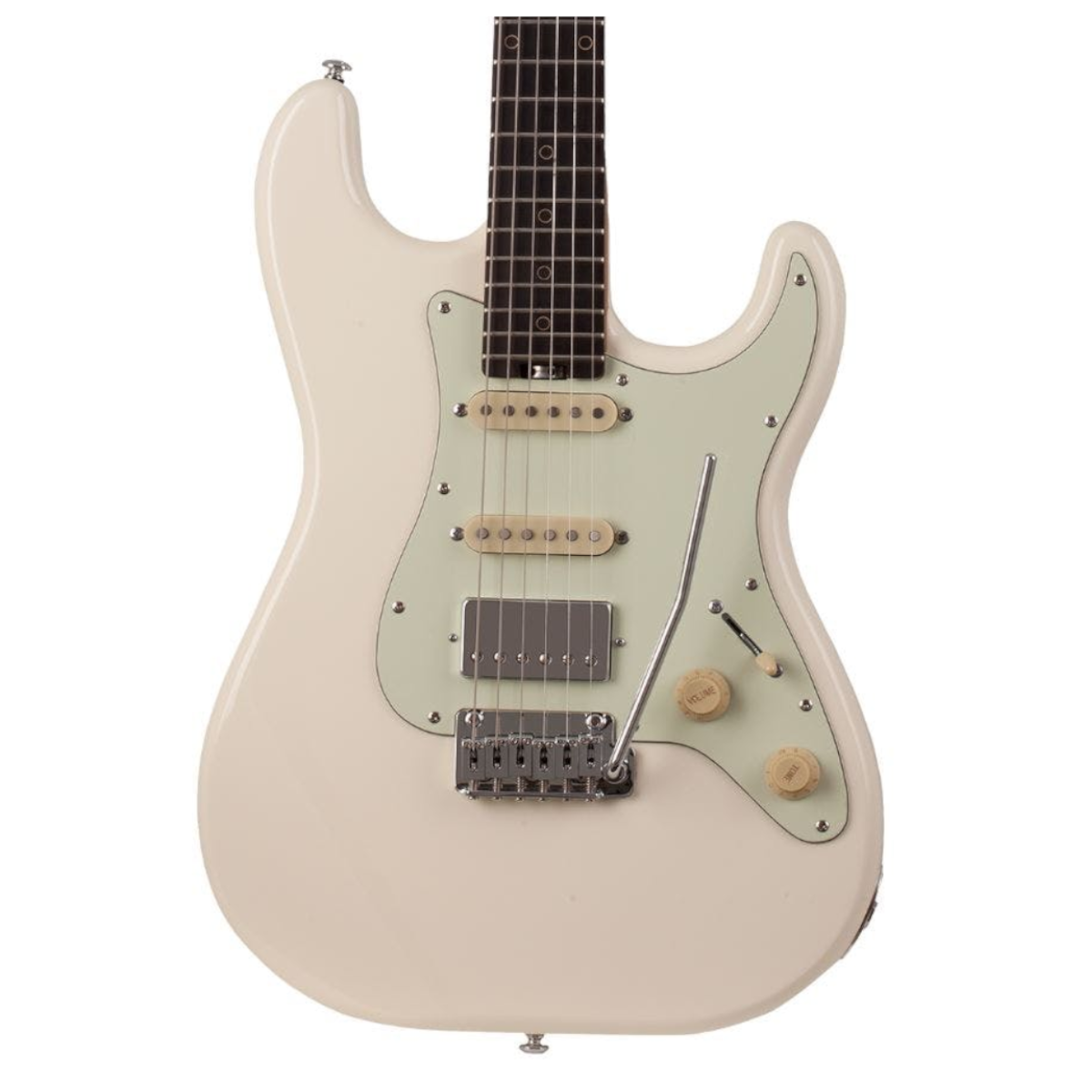 Schecter Nick Johnston TRAD HSS Atomic Snow