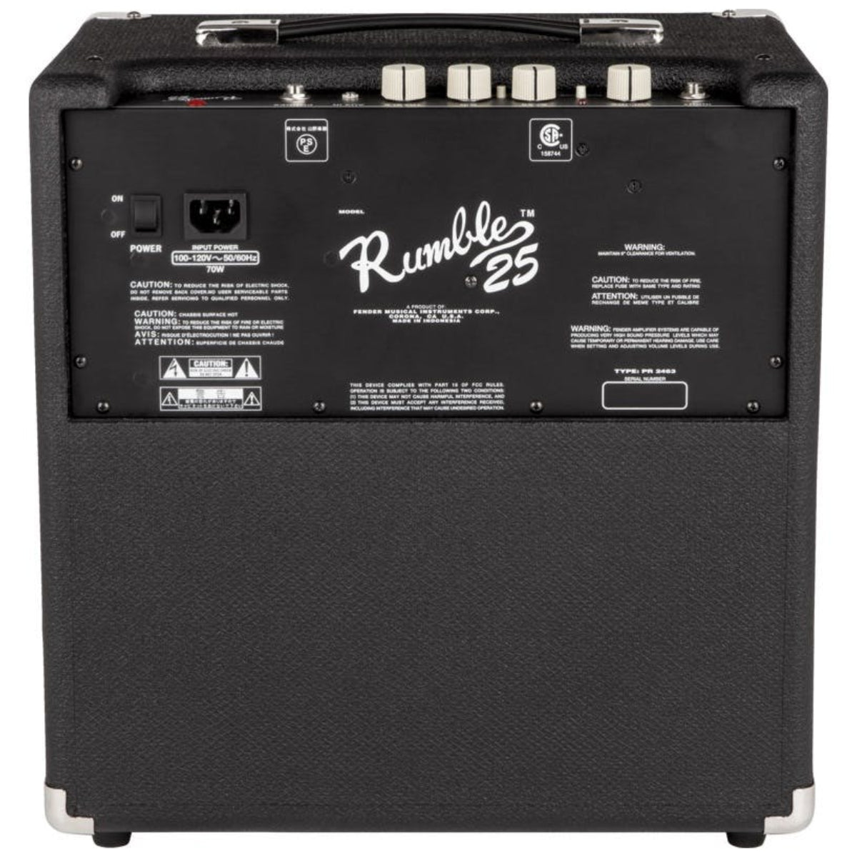 Fender Rumble 25 V3 Bass Amplifier