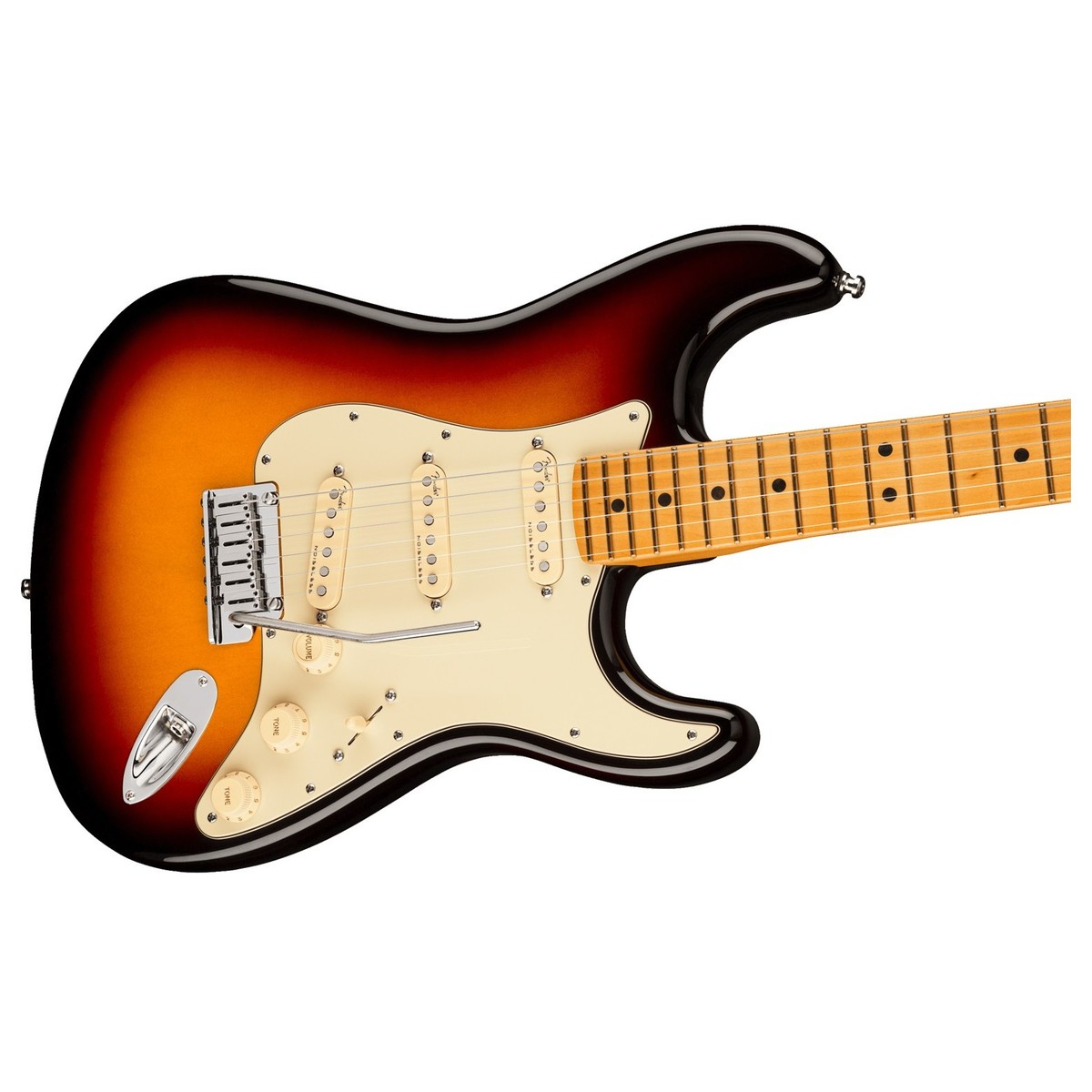 Fender American Ultra Stratocaster, Maple Fingerboard, Ultraburst