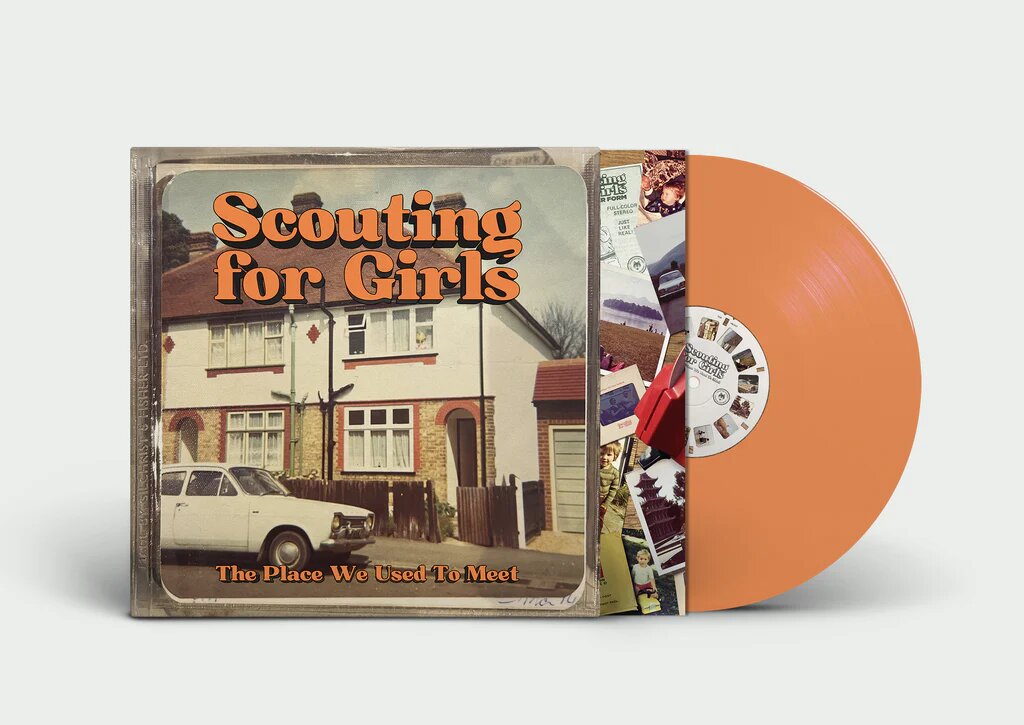 Scouting For Girls - The Place We Used To Meet - Indie Exclusive Orange Vinyl