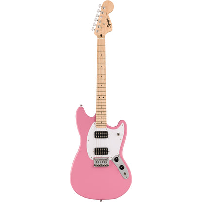 Squier Sonic Mustang HH Maple Fingerboard White Pickguard Flash Pink