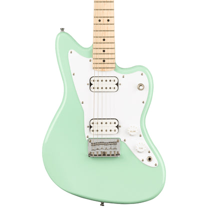 Squier Mini Jazzmaster HH, Maple Fingerboard, Surf Green