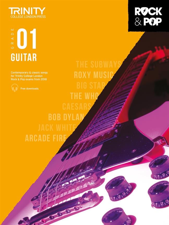 Trinity College London Rock and Pop 2018 Guitar Grade 1 (Book + Online Audio)