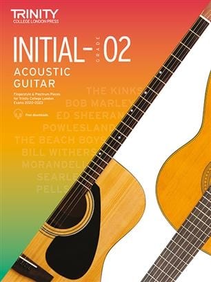 Trinity College London Acoustic Guitar 2020-2023 Initial-Grade 2