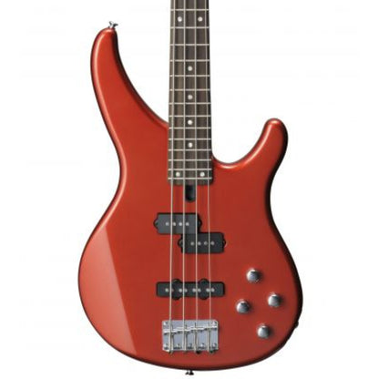 Yamaha TRBX204 Bass Guitar, Bright Red Metallic