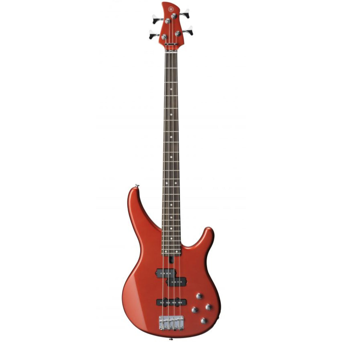 Yamaha TRBX204 Bass Guitar, Bright Red Metallic