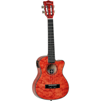 Tanglewood TWT25E Ukulele Tiare Concert Cut Tuscan Sunset Red Gloss