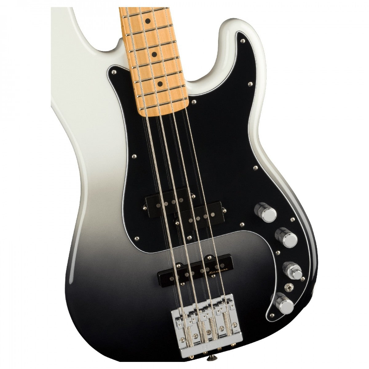 Fender Player Plus Precision Bass, Maple Fingerboard, Silver Smoke