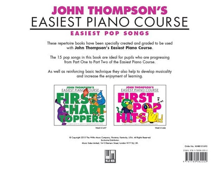 John Thompson's Easiest Piano Course - Easiest Pop Songs