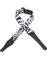 Levy's MPD2-013 Sublimation Polyester Monochrome Design Guitar Strap