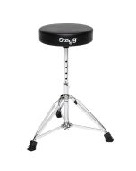 Stagg Drum Throne,Double-Braced,Chrm (DT-32 CR)