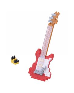 Nanoblock - Electric Guitar Red