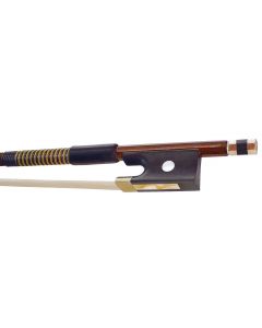 Hidersine 5059C Octagonal Violin Bow, Brazilwood, 1/2 Size