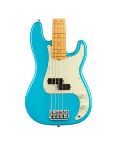 Fender American Professional II Precision Bass V, Maple Fingerboard, Miami Blue