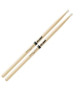 ProMark Classic Forward 2B Hickory Drumstick, Oval Nylon Tip
