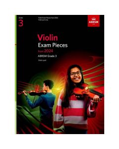 ABRSM Violin Exam Pieces from 2024 Grade 3 - Violin Part Only