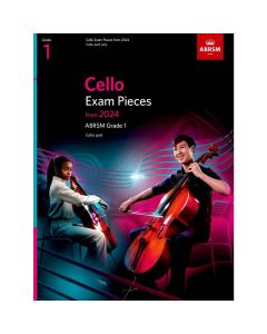 ABRSM Cello Exam Pieces from 2024 Grade 1 - Cello Part Only