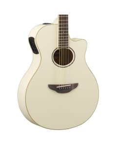 Yamaha APX600 Vintage White Electro Acoustic Guitar