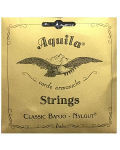 Aquila Classic 5- String Banjo Set DBGDG Tuning (4th Wound) Light Tension