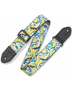 Levy's Prints Polyester w Leather Ends 2 Fruit Salad - Bananas