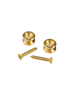 D'Addario Solid Brass End Pins - Brass (Pair)
