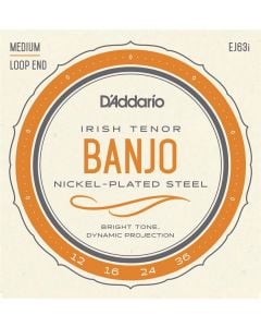 D'Addario EJ63i Irish Tenor Banjo Strings, Nickel (12-36)