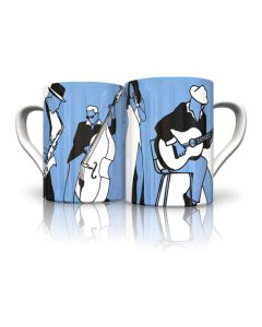 Bone China Mug Blues