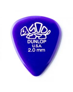 Dunlop Picks Delrin 500 Standard 2.00mm Players Pack 12