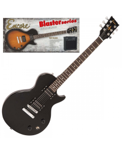 Encore E90 Blaster Electric Guitar Pack Gloss Black