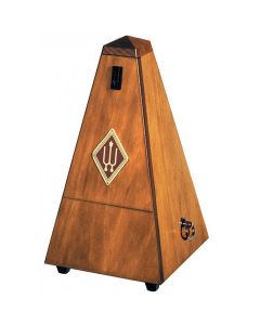 Wittner W803 Wooden Pyramid Metronome, High Gloss Walnut Finish