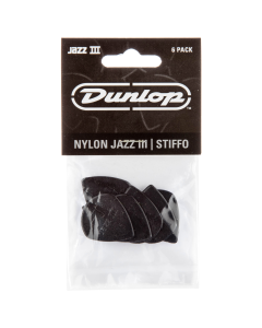 Dunlop Player Pack Jazz Black Stiffo Nylon 30 6