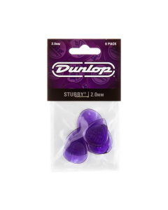Dunlop Picks Lexan Stubby 2.00mm Players Pack 6