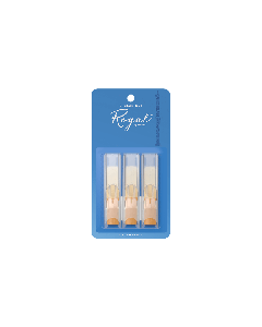Royal by D'Addario Bb Clarinet Reeds, Strength 2, 3-pack