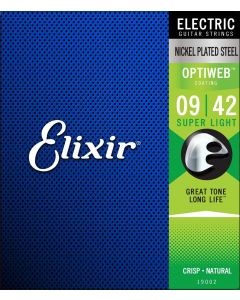 Elixir Optiweb Super Light Electric Guitar Strings