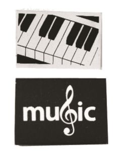 Eraser Keyboard or Treble Clef