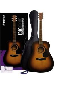 Yamaha F310PII Acoustic Guitar Pack, Sunburst