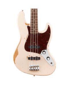 Fender Flea Jazz Bass, Rosewood Fingerboard, Roadworn Shell Pink