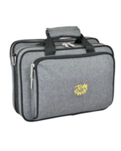 Tom and Will Oboe Gig Case, smokey grey with red interior