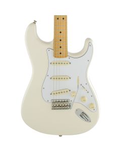 Fender Jimi Hendrix Strat Electric Guitar, Maple Fingerboard, Olympic White