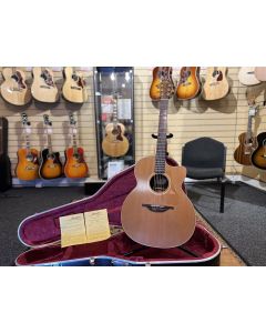Pre Owned Lowden O-25C Electro Acoustic Guitar With Hard Case. S/N 14224