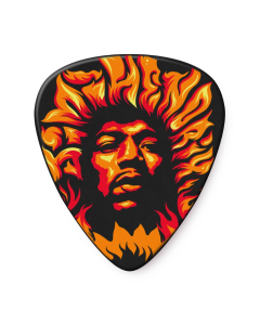 Dunlop Picks - Jimi Hendrix Voodoo Fire - Players Pack 6
