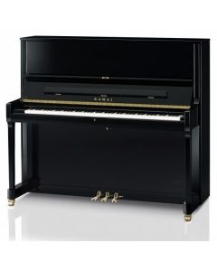 Kawai K500 Upright Piano, Polished Ebony