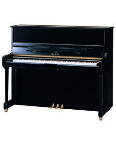 Kawai K300 Upright Piano, Polished Ebony