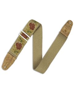 Levy's Natural Hemp Webbing w Cork Ends 2 inch - Rosa Pink and Red