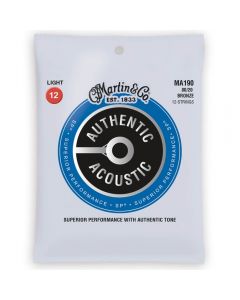 Martin Authentic Acoustic SP 80 20 Bronze 12 String Light