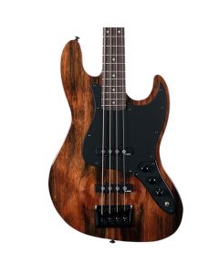 Michael Kelly Custom Coll Element 4 Bass Guitar - Striped Ebony